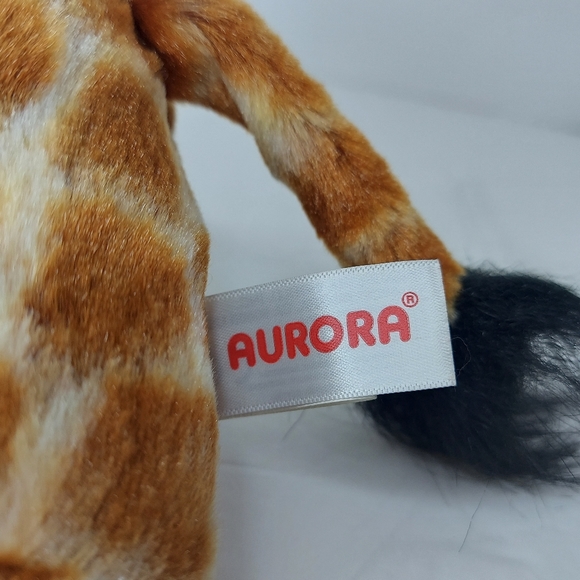 Aurora World Destination Giraffe Plush Stuffed Animal Toy Laying Down. - Picture 9 of 12